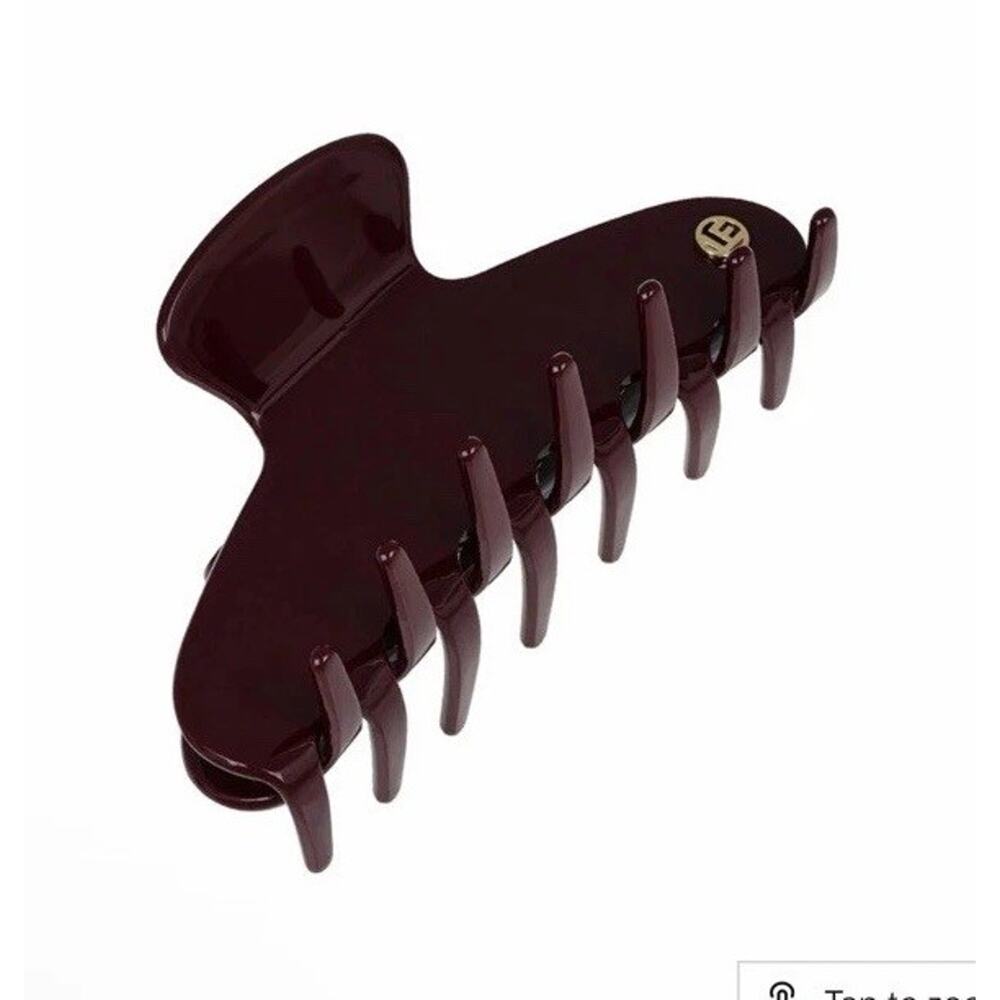 L. ERICKSON Monet Claw Clip Maroon NWT $32